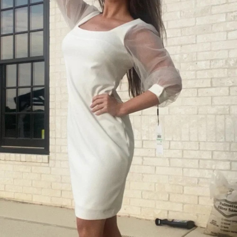 Calvin Klein 3/4 sleeve dress